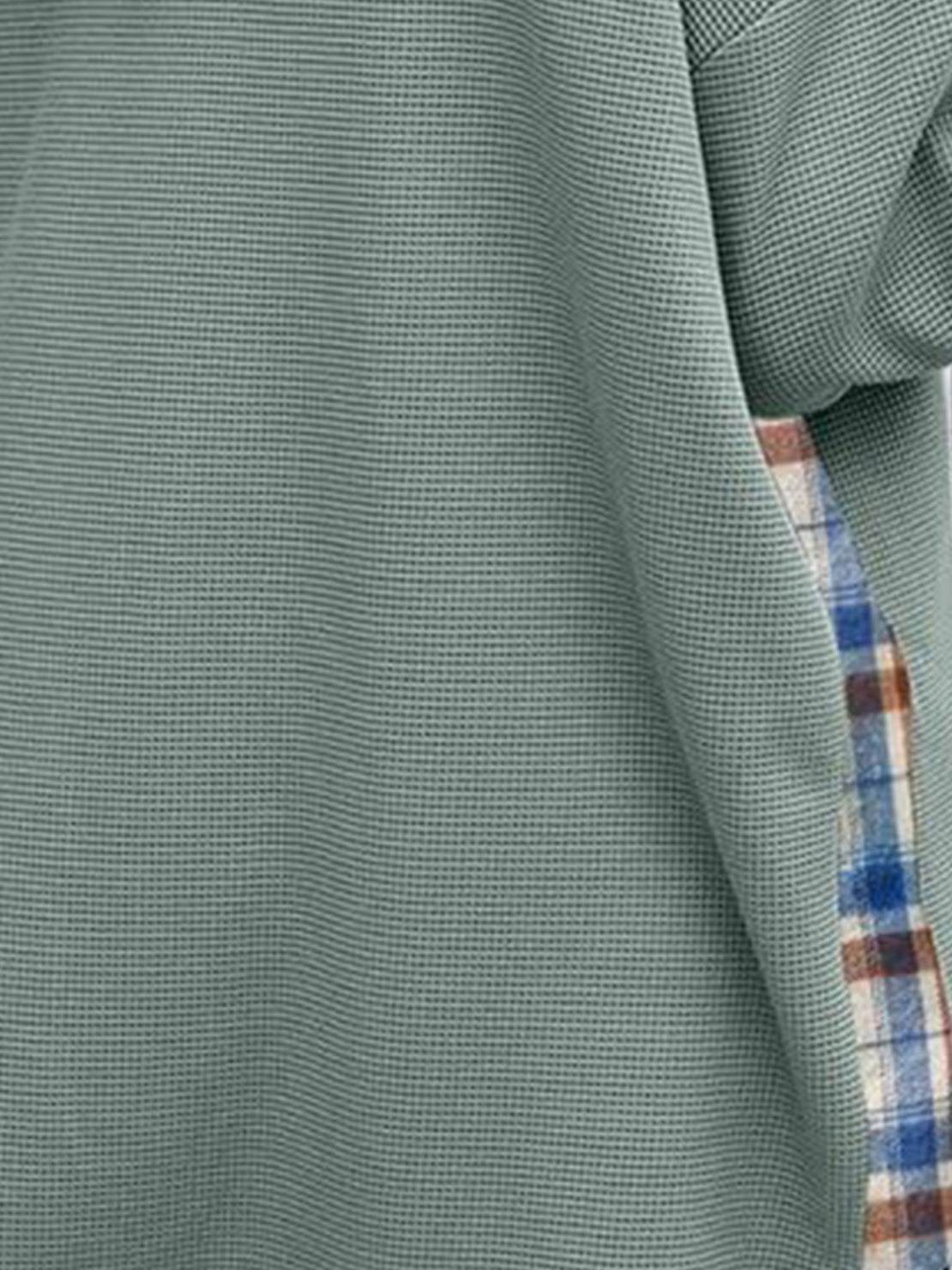 CloudKnit oversized hooded shacket with waffle knit texture and relaxed fit