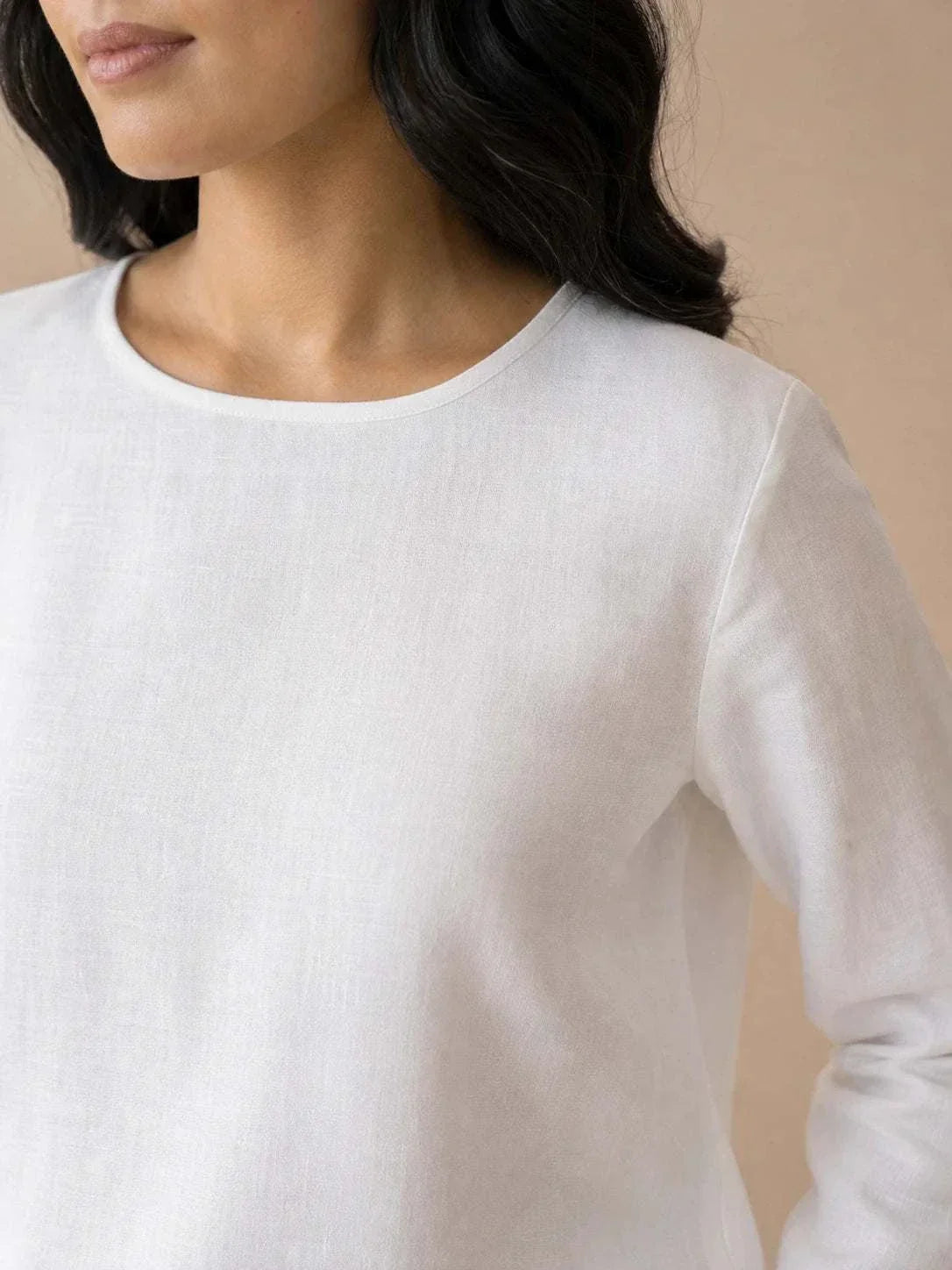 Retro Monochrome styled top with vintage design elements