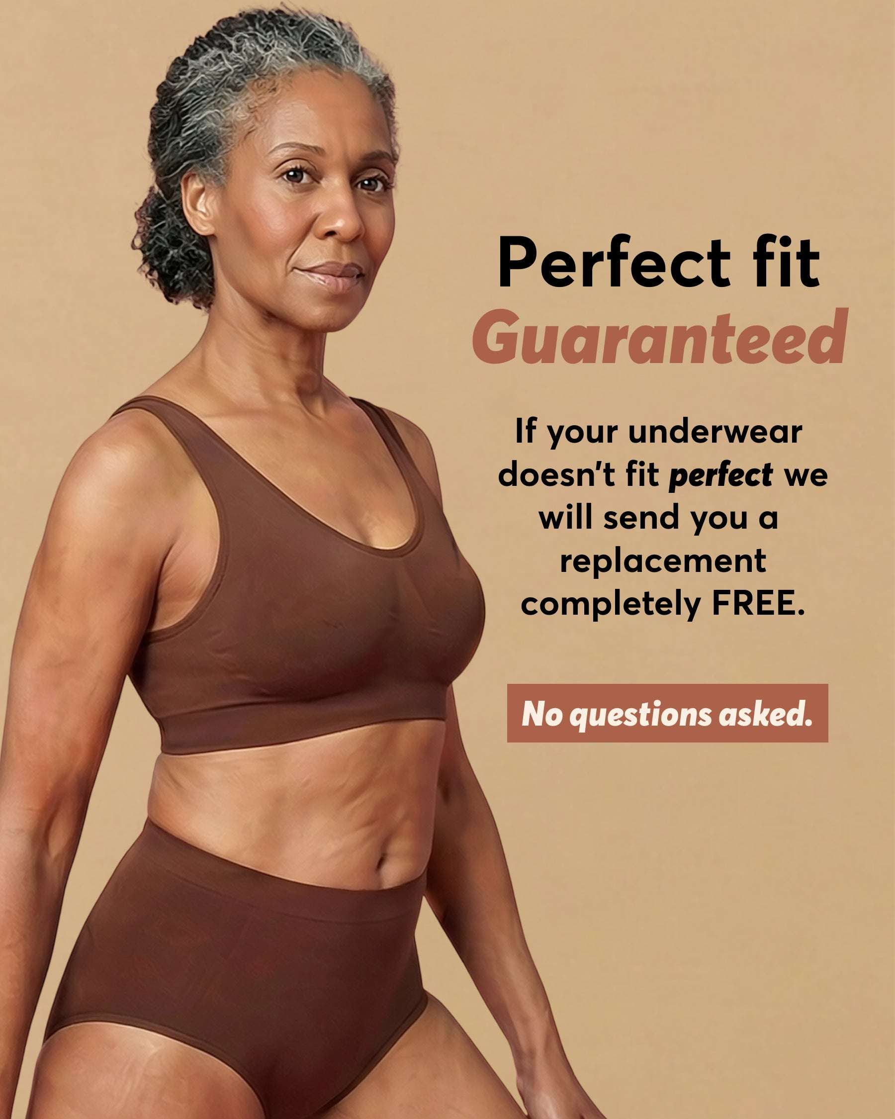 Still Her Motion™ ActiveFlex leakproof performance underwear 5-pack with nylon-spandex stretch and cotton-lined gusset