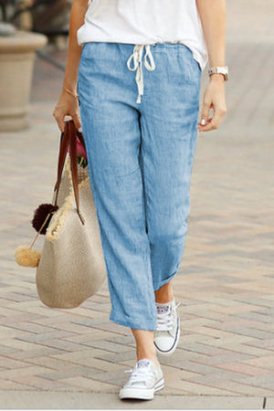 Breezy Relaxed Fit Straight Pants