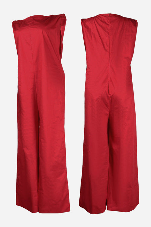 You Are Confident, Established, & Whip-smart: Sleeveless Wide-leg Jumpsuit