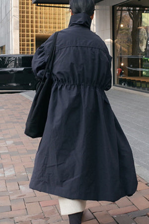 Oversized Cotton Stain-Resistant Travel Coat