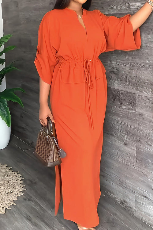 All-Day Drape Dress