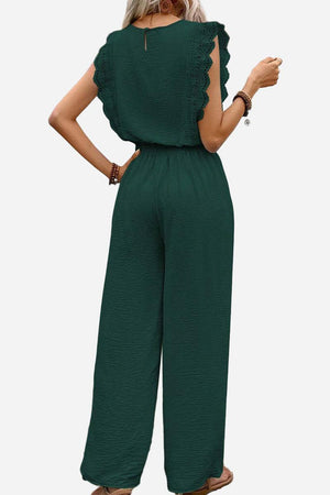 Elegant Two-Piece Set With Lace Detail