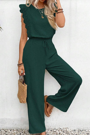 Elegant Two-Piece Set With Lace Detail