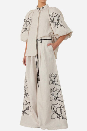 Dolce Vita Cotton Linen Floral Set