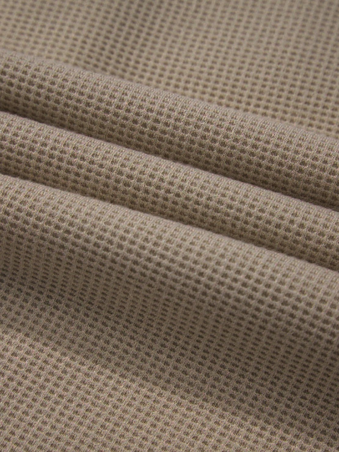 CloudKnit oversized hooded shacket with waffle knit texture and button-front closure