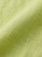 Lightweight cotton linen set with V-neck top and wide-leg pants