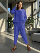 Lightweight All-Day Comfort 2-Piece Outfit Set in breathable polyester fabric