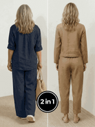 Casual Chic Duo breathable natural fabric two-piece outfits for effortless style and comfort