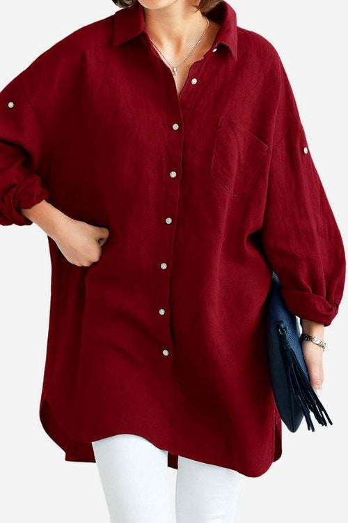 The Oversized Linen Shirt