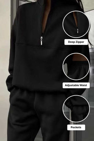 The Essential Edit: Cotton Blend Tracksuit