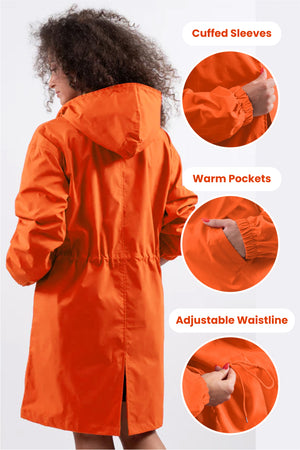 The Rain Couture Windbreaker-Trendy, Oversized, and Water-Resistant