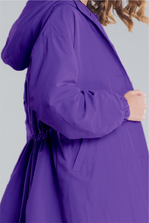 The Rain Couture Windbreaker-Trendy, Oversized, and Water-Resistant