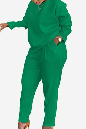 Cotton Two-Piece Set Vibrant Without Limits